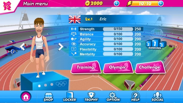 人人興奮！倫敦奧運官方 Android Game 有得玩啦
