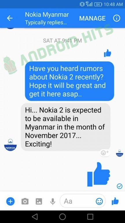 官網確認 Nokia 2 十一月發表