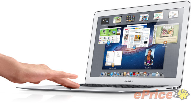 Core i 處理器、LED 鍵盤　MacBook Air 全線更新！