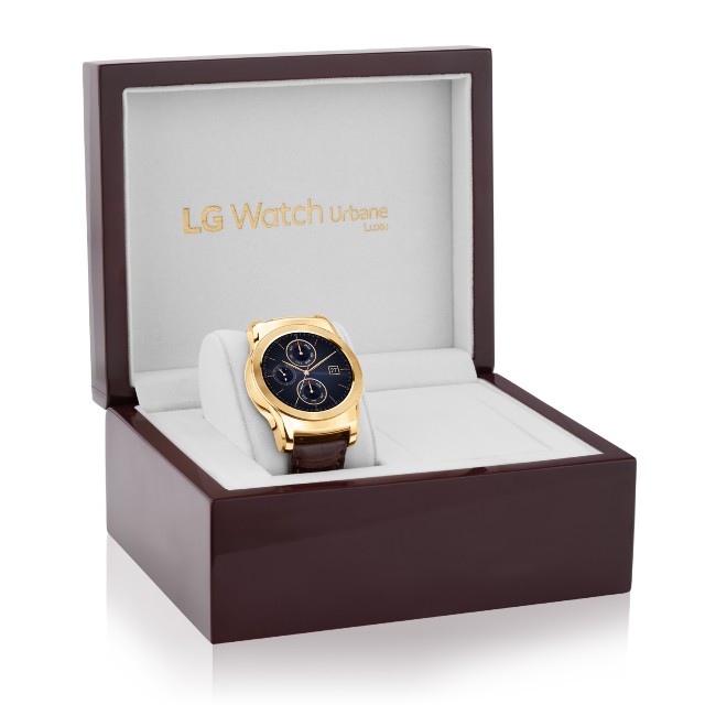 真金＝貴氣？LG 推限量版金錶硬撼 Apple Watch Edition