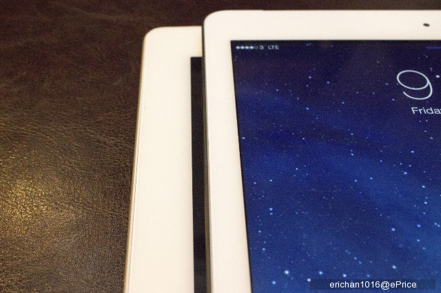 iPad Air 屏幕拼 iPad2；跑分對比 iPhone 5s