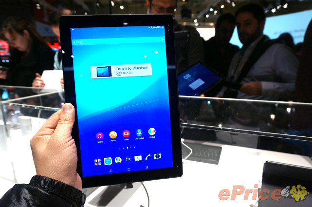防水功力更強、效能更高！Sony Xperia Z4 Tablet 真機上手試玩