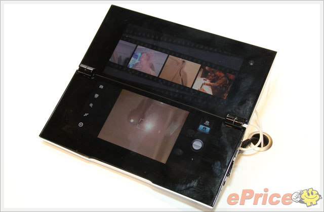 雙芒摺機平板試玩　Sony Tablet P