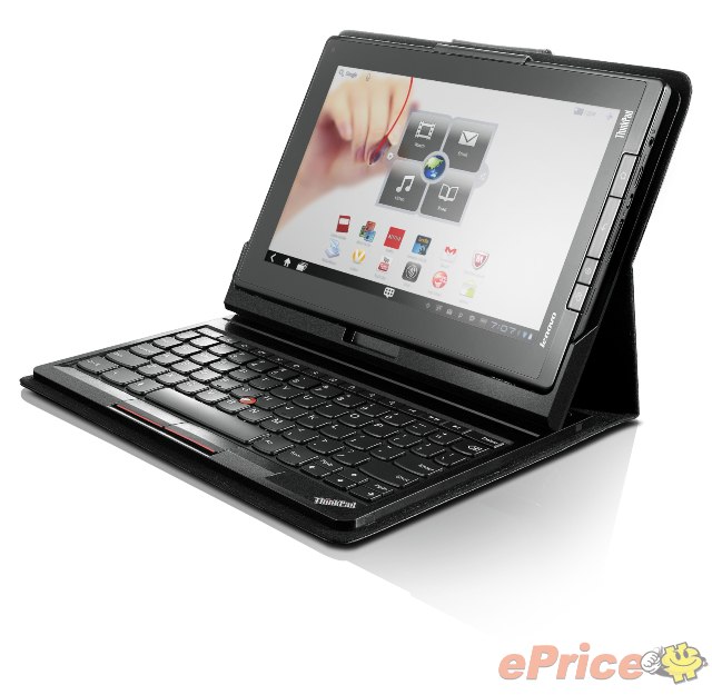 用 Android 系統的小黑　ThinkPad Tablet 商務平版