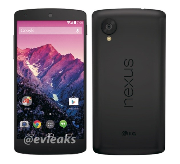 11 月 1 日推出？Nexus 5 將有黑、白兩色選擇