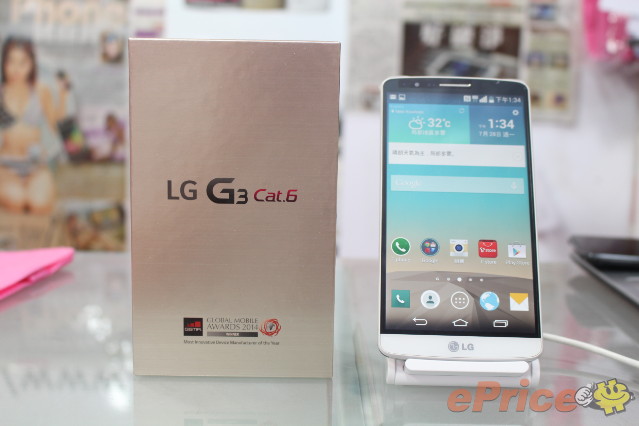 採用 S805 速度升幾多？LG G3 Cat 6抵港開賣 $5380！