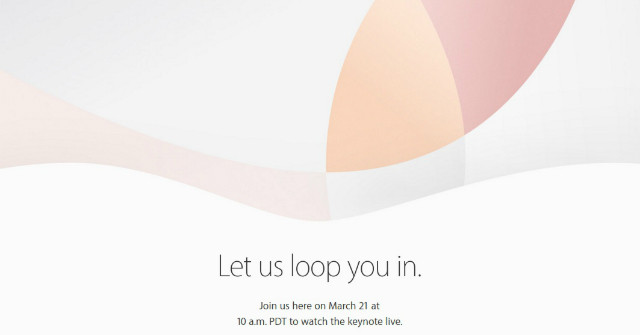 3 月 21 日！Apple 春季發表會時間確認