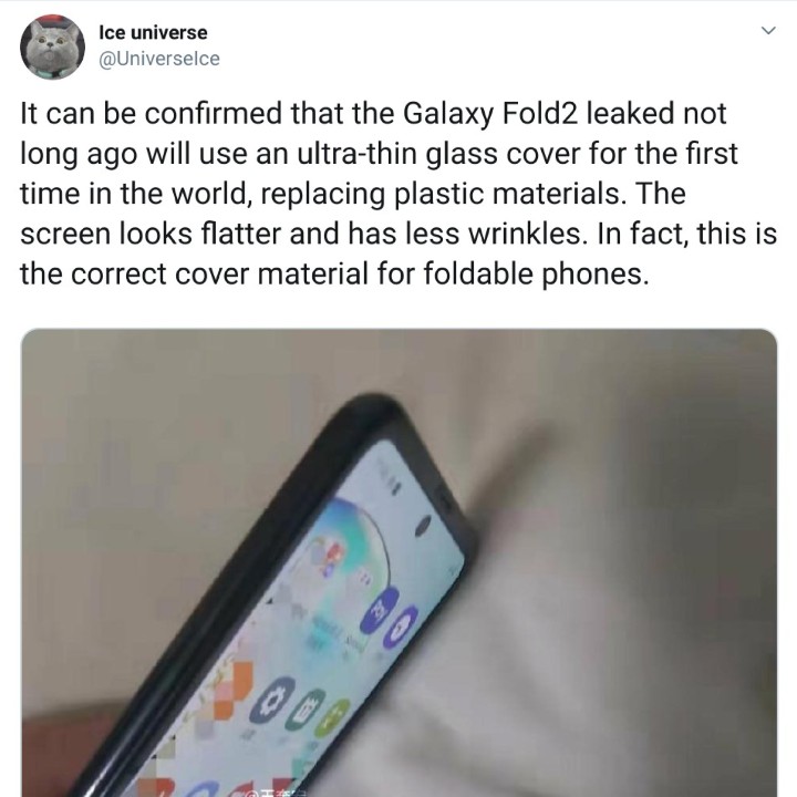 爆 Galaxy Fold 2 黑科技   UTG 玻璃摺得唔會爆  