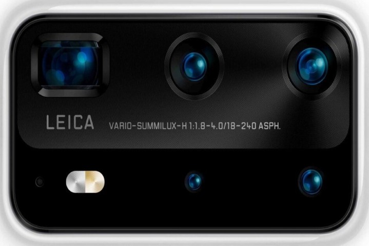 超誇張五鏡頭 + 色溫感應   華為 P40 Pro 相機規格外泄