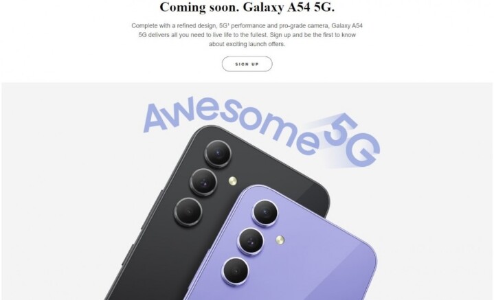 三星宣佈 3/16 發表 5G 新機　Galaxy A34、A54 可望同步登場