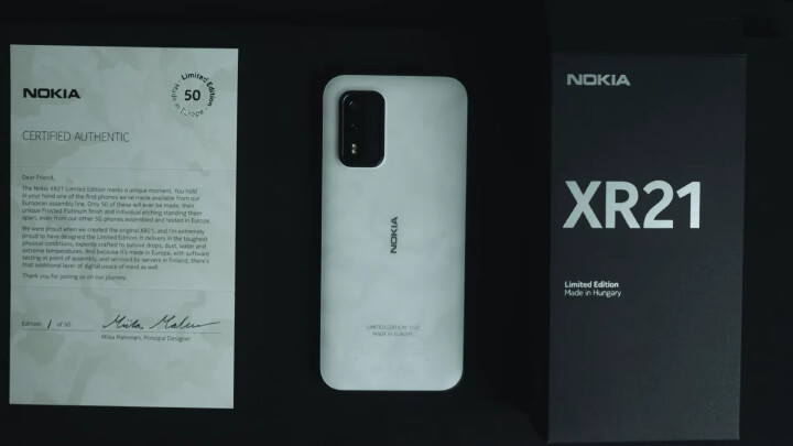首批歐洲製造 Nokia 手機上市   XR21 特別版全球限量 30 部