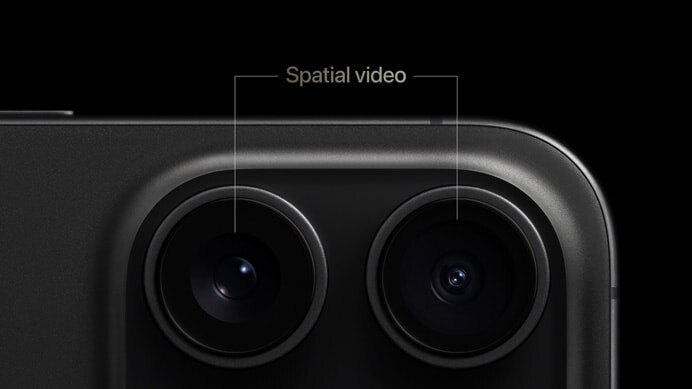 iPhone 15 Pro/Max 啟用空間拍攝功能  但需使用 Vision Pro 觀看