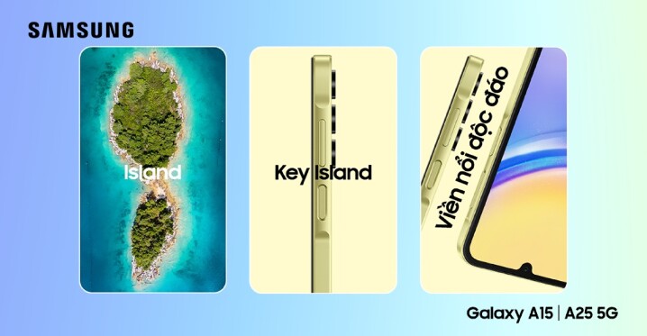 中階 Galaxy A25 5G 發表  四年系統升級 + 全新 Key Island 設計