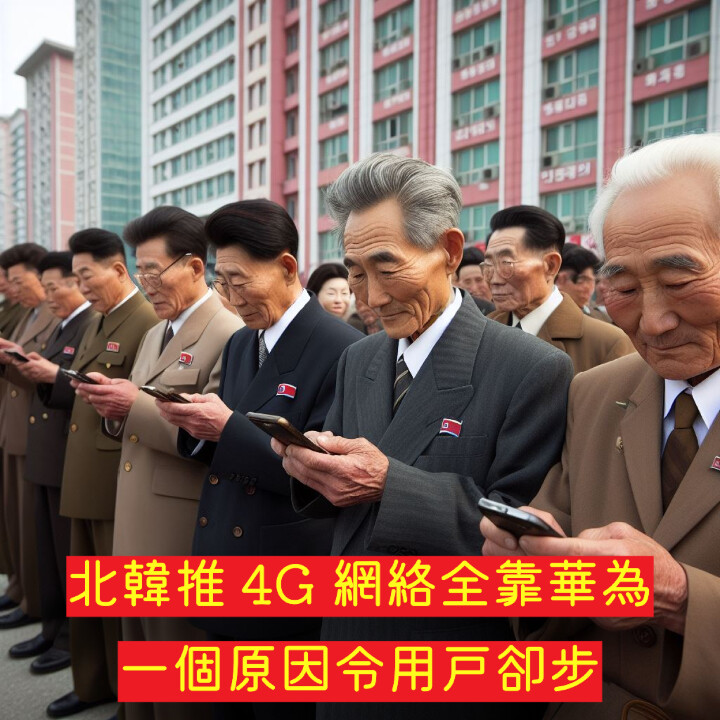 North Korea, 北韓, 4G, 華為