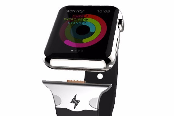 ​隱藏接口可充電   Apple Watch 錶帶或成後備電源