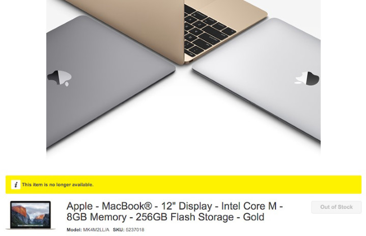 傳本週內推改版  ​美連鎖店停售 12 吋 MacBook