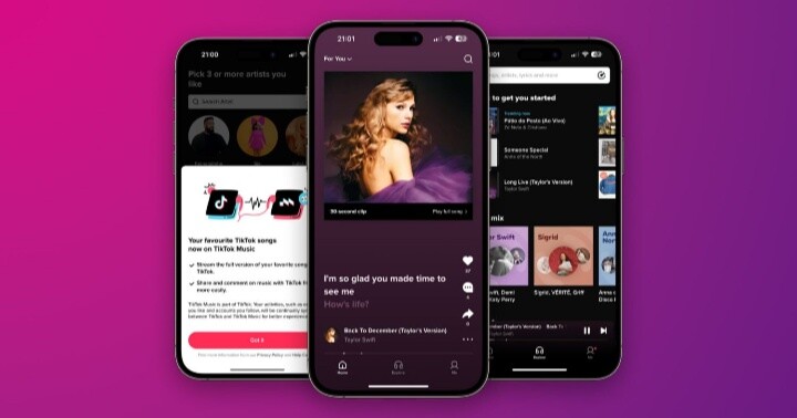 挑戰 Spotify、Apple Music！TikTok 推出音樂串流服務