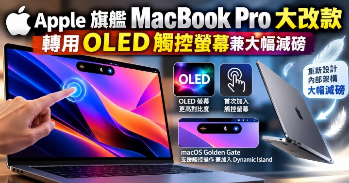 Apple MacBook Pro OLED 觸控大改款-main.jpg Apple MacBook Pro OLED 觸控大改款-main.jpg
