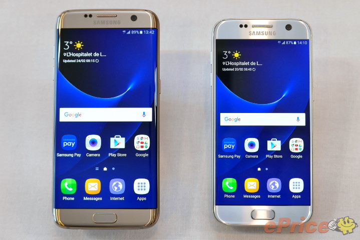 美型雙旗艦:Samsung Galaxy S7、S7 Edge 實機直擊與外型比較 美型雙旗艦:Samsung Galaxy S7、S7 Edge 實機直擊與外型比較
