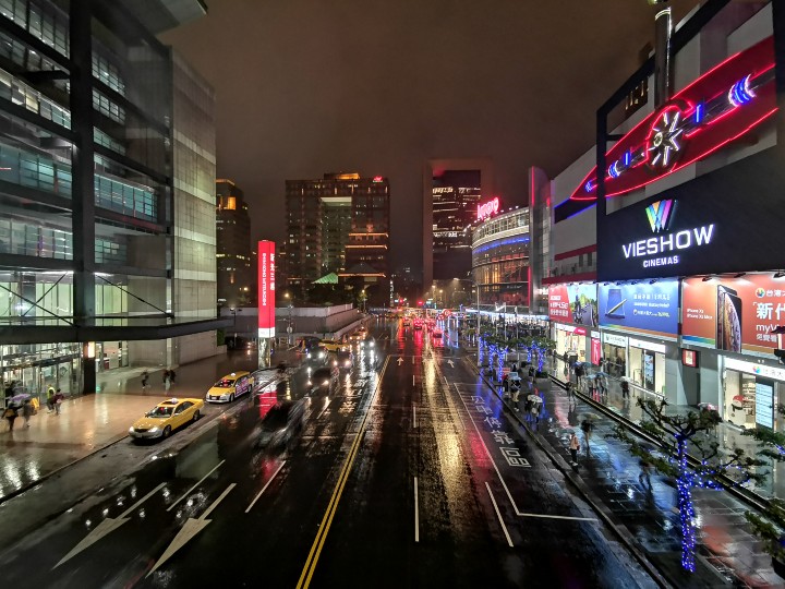 Mate 20 Pro 超廣角夜景