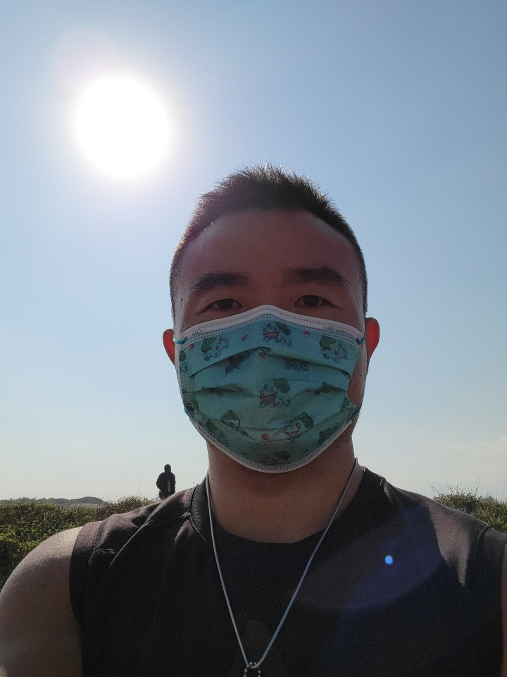 S21 Ultra 逆光環境一般自拍